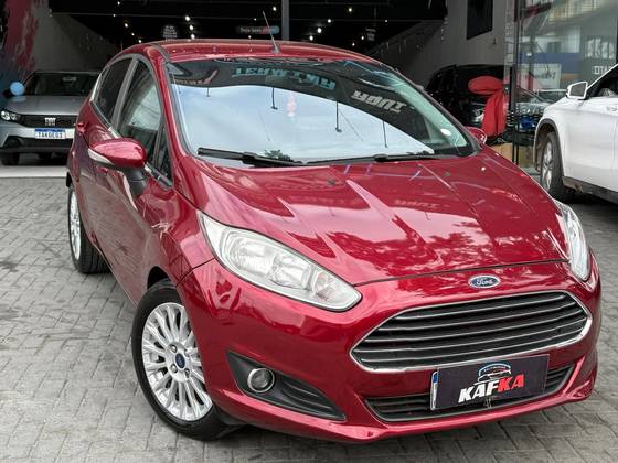 FORD FIESTA 1.6 TITANIUM PLUS SEDAN 16V FLEX 4P POWERSHIFT FORD FIESTA 1.6 TITANIUM PLUS SEDAN 16V FLEX 4P POWERSHIFT